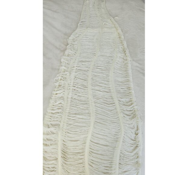 White Cover-up Dress - Picture 2 of 2